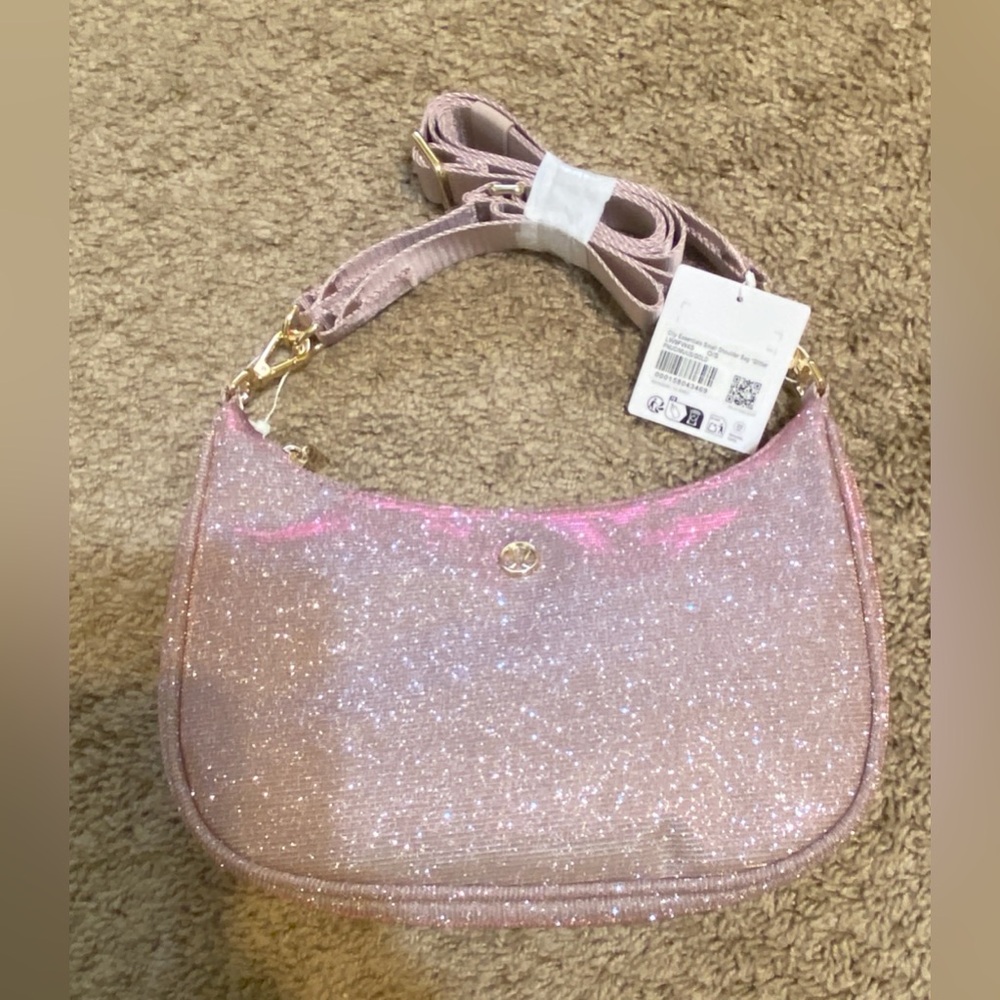 NWT Lululemon City Essential Small Shoulder Bag 3L Glitter - Picture 3 of 6